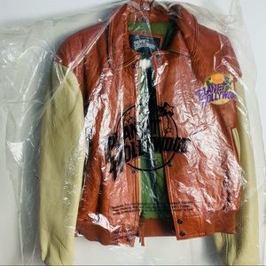 Disney Planet Hollywood Leather Jacket